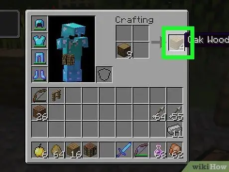 Создайте деревянный топор в Minecraft, шаг 4 Создайте деревянный топор в Minecraft, шаг 4