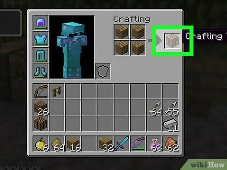 Создайте деревянный топор в Minecraft, шаг 5 Создайте деревянный топор в Minecraft, шаг 5