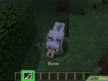 Приручите и разведите собаку в Minecraft, шаг 3 Приручите и разведите собаку в Minecraft, шаг 3