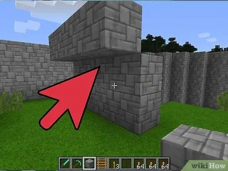 Создание мерцающих факелов из красного камня в Minecraft, шаг 5