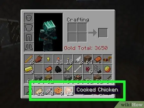 Ешьте в Minecraft, шаг 3 Ешьте в Minecraft, шаг 3