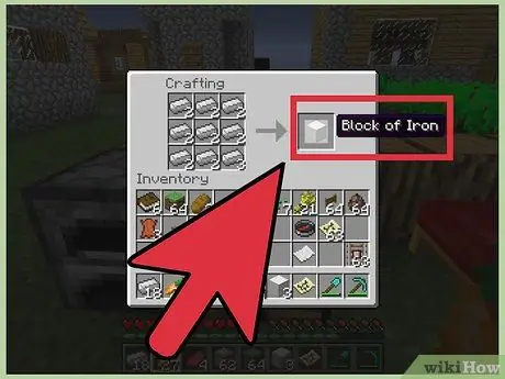 Сделайте железного голема в Minecraft, шаг 1 Сделайте железного голема в Minecraft, шаг 1