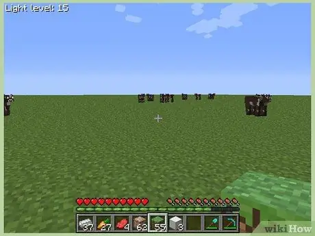 Сделайте железного голема в Minecraft, шаг 3 Сделайте железного голема в Minecraft, шаг 3