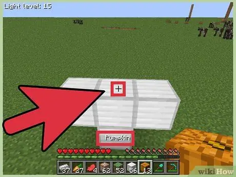 Сделайте железного голема в Minecraft, шаг 5 Сделайте железного голема в Minecraft, шаг 5