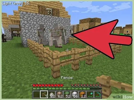 Сделайте железного голема в Minecraft Step 7 Сделайте железного голема в Minecraft Step 7