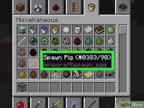 Появляется в создателях мобов в Minecraft Step 4 Появляется в создателях мобов в Minecraft Step 4