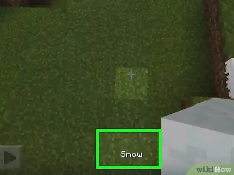 Раскройте лицо снежного голема в Minecraft, шаг 2 Раскройте лицо снежного голема в Minecraft, шаг 2
