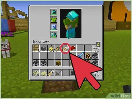 Переименовать жителей в Minecraft Step 3 Переименовать жителей в Minecraft Step 3