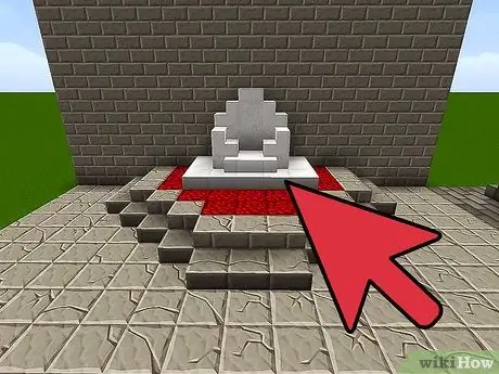 Построй трон в Minecraft Шаг 17 Построй трон в Minecraft Шаг 17