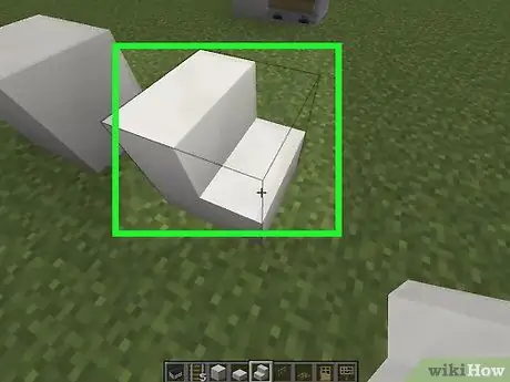 Постройте стул в Minecraft, шаг 2