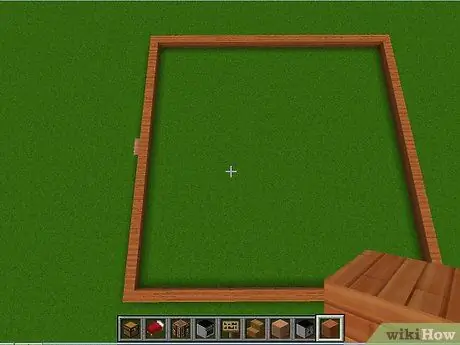 Сделайте огромный дом в Minecraft Шаг 10