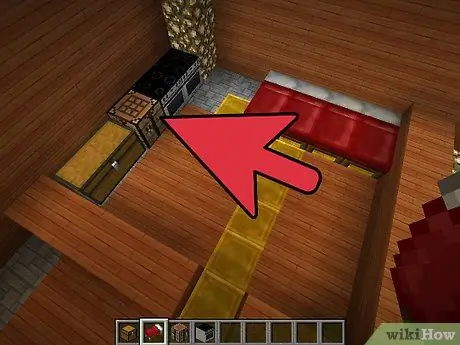 Сделайте огромный дом в Minecraft Шаг 9