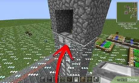 Постройте небоскреб или стеклянную башню в Minecraft, шаг 7