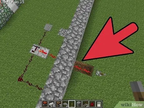 Сделайте дверь, которая запирается в Minecraft, шаг 10 Сделайте дверь, которая запирается в Minecraft, шаг 10
