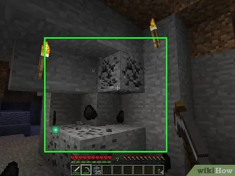 Получить камень в Minecraft, шаг 2