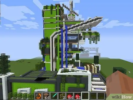 Постройте современный дом в Minecraft, шаг 9