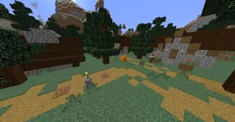 Найдите тыквенные семечки в minecraft step 13