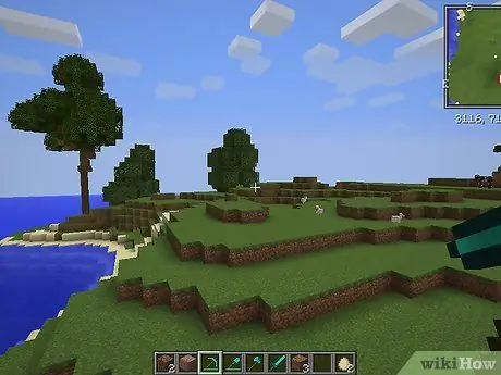 Найдите пещеру в Minecraft, шаг 1 Найдите пещеру в Minecraft, шаг 1