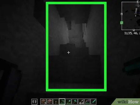 Найдите пещеру в Minecraft Шаг 10 Найдите пещеру в Minecraft Шаг 10