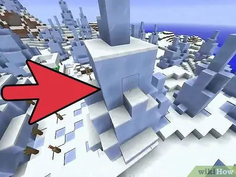 Сделайте ледяную ферму в Minecraft, шаг 3