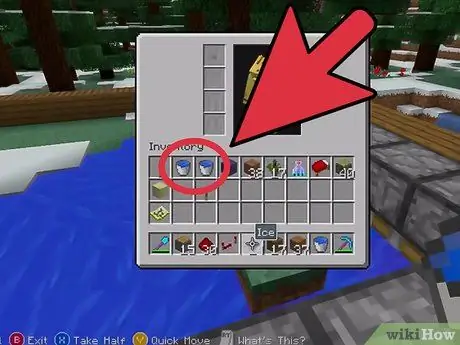 Сделайте ледяную ферму в Minecraft, шаг 4