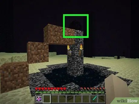Откройте яйцо дракона в Minecraft Step 7
