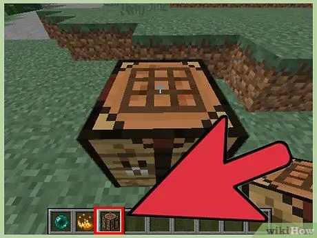 Сделайте глаз Эндера в Minecraft, шаг 2