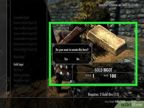 Достигните 100 уровня кузнечного дела в Skyrim, шаг 7