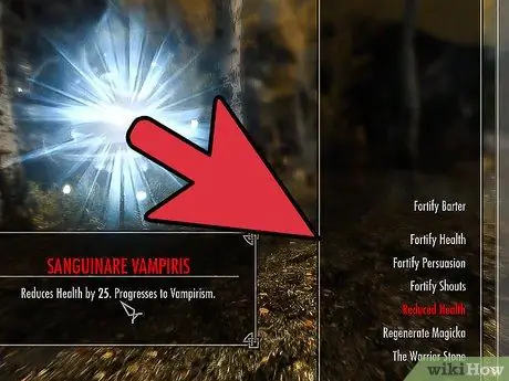Станьте вампиром в Skyrim, шаг 3