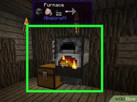 Использование бункера в Minecraft, шаг 14