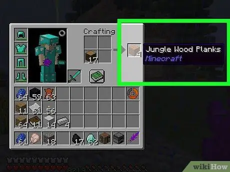 Используйте бункер в Minecraft, шаг 2