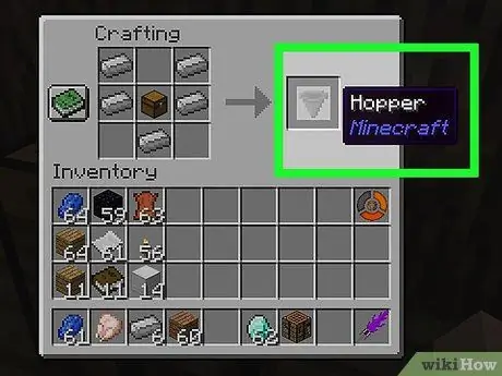 Используйте бункер в Minecraft, шаг 7
