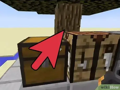 Сделайте подставку для брони в Minecraft, шаг 1
