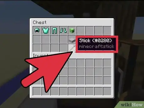 Сделайте подставку для брони в Minecraft, шаг 3