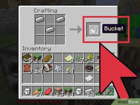 Получите молоко в Minecraft, шаг 1