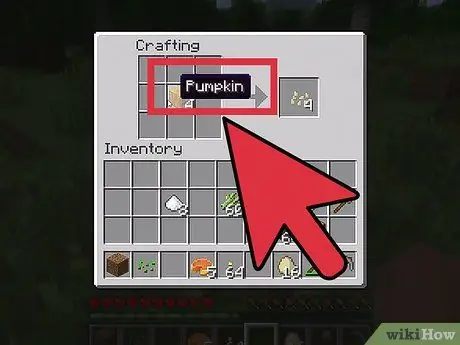 Приготовить тыквенный пирог в Minecraft, шаг 4
