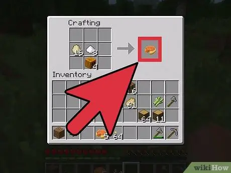 Приготовить тыквенный пирог в Minecraft, шаг 6