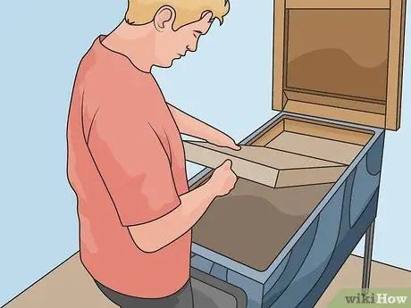 Регулировка ласт на автомате для игры в пинбол Шаг 06