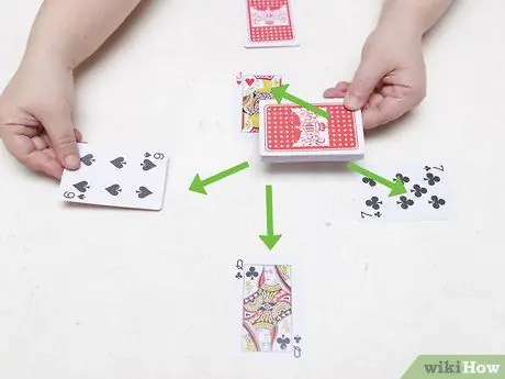 Играть в Kings Corners, шаг 2