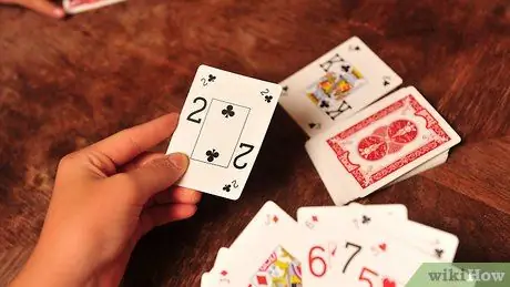 Играть в валеты, двойки и восьмерки, шаг 4