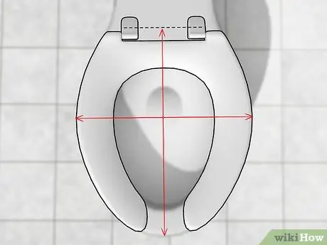 Измерение сиденья унитаза Шаг 7