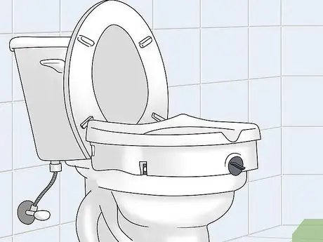 Установка приподнятого сиденья унитаза Шаг 3