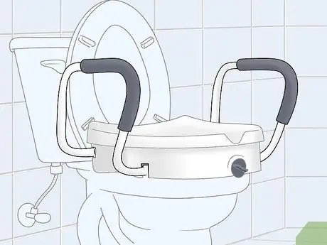 Установка приподнятого сиденья унитаза Шаг 8