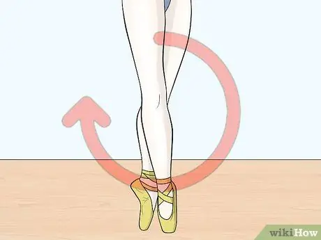 Stand En Pointe Step 16