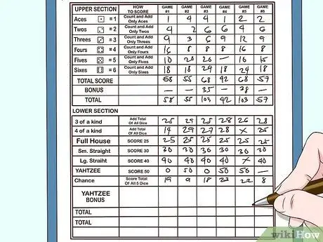 Сыграть в Yard Yahtzee Step 13