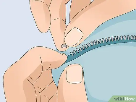 Ремонт бегунка молнии Шаг 11