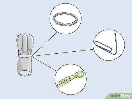 Ремонт бегунка молнии Шаг 5