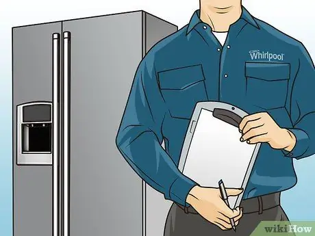 Сброс индикатора водяного фильтра на холодильнике Whirlpool Шаг 6
