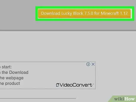 Играйте в Lucky Blocks в Minecraft Step 5