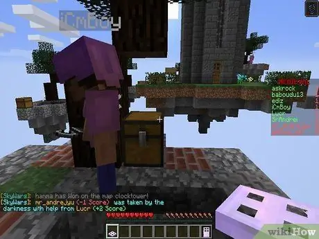 Играйте в Skywars в Minecraft Step 11